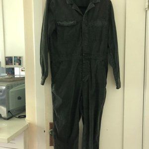 BDG denim cotton jumpsuit grey/black